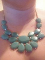 Modrý náhrdelník Modrý náhrdelník