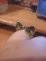 Prsteň s uškami Prsteň s uškami