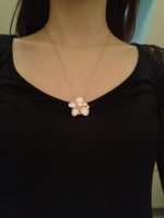 Náhrdelník s kvetinkou Náhrdelník s kvetinkou