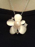 Náhrdelník s kvetinkou Náhrdelník s kvetinkou
