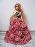 Šaty na Barbie Šaty na Barbie