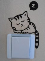 Nálepka na(d) vypínač Nálepka na(d) vypínač