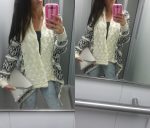 Krásný zimní cardigan Krásný zimní cardigan