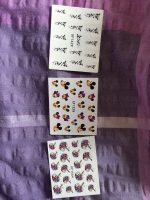 Nálepky na nehty Nálepky na nehty