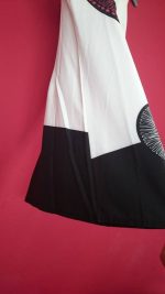 Černobílé šaty alá Desigual Černobílé šaty alá Desigual