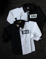 detska košeľa čierno-biela detska košeľa čierno-biela