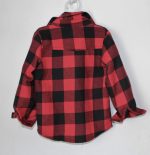 detska košeľa čierno-červené kocky detska košeľa čierno-červené kocky