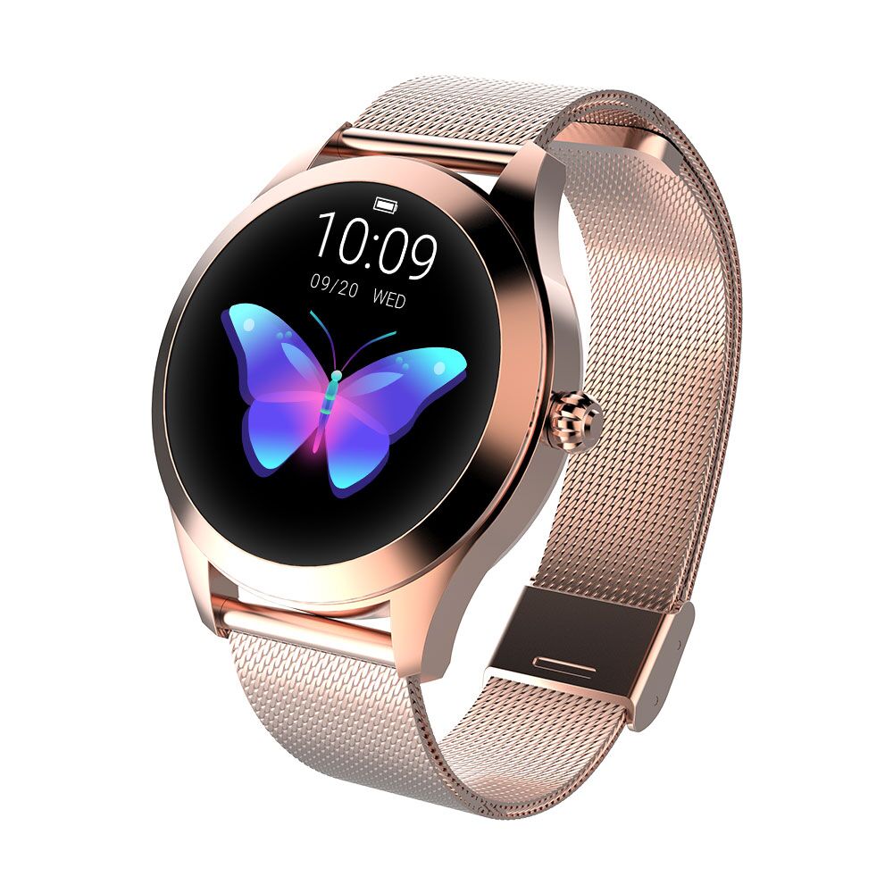 US $31.01 6% OFF|696 KW10 Fashion Smart Watch Women Lovely Bracelet Heart Rate Monitor Sleep Monitoring Smartwatch connect IOS Android PK S3 band-in Smart Watches from Consumer Electronics on Aliexpress.com | Alibaba Group