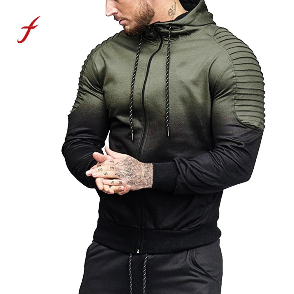 2018 newest clothes Mens' Autumn Winter Long Sleeve Splicing Fold Hooded Top Blouse Tracksuits US CPMA HOT Dropshipping-in Hoodies & Sweatshirts from Men's Clothing & Accessories on Aliexpress.com | Alibaba Group