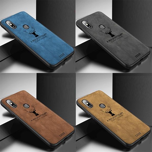CZK 45.77 21%OFF | For Xiaomi mi a2 lite/redmi note 5 Pro case redmi s2 /fashion elk Pattern silicon TPU Cloth Texture Case For redmi note 6 7 Pro