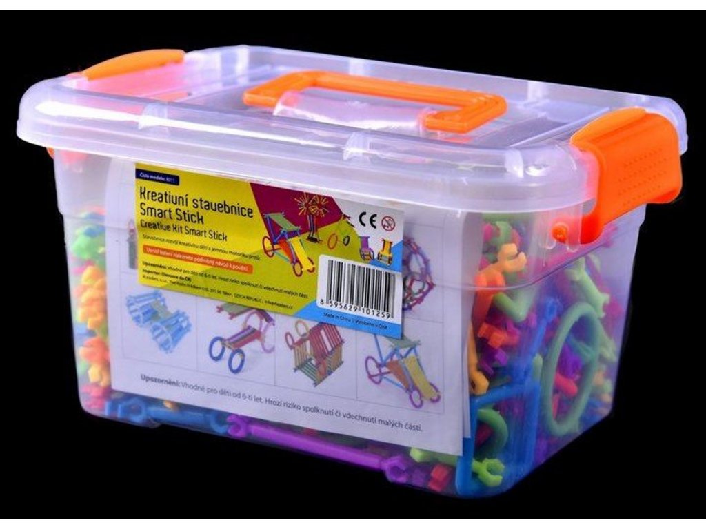 Chytrá stavebnice 420 ks v boxu | OriginalniDarecky.cz