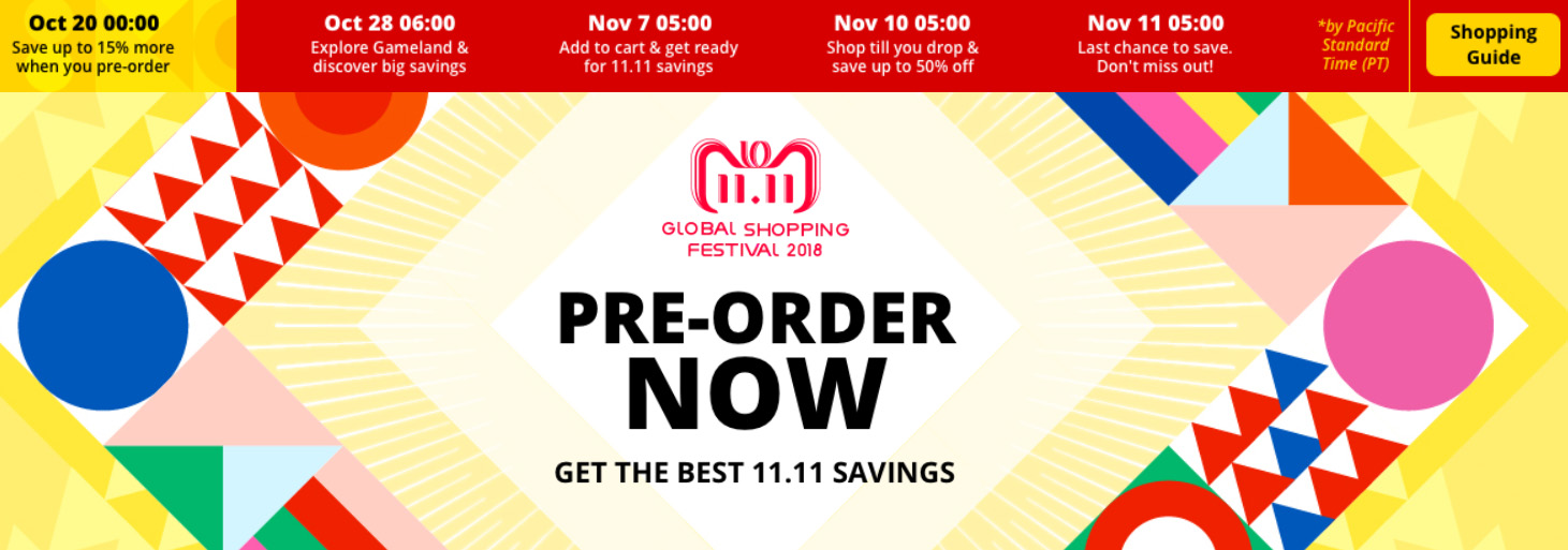 Global Shopping Festival - AliExpress day 2018 | rádce pro Aliexpress