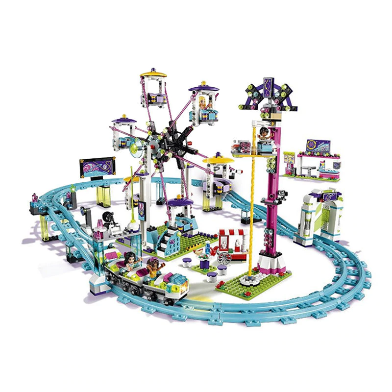 Lepin 41130 Amusement Park Roller Coast 1124Pcs Mini Bricks Set Sale Legoing Friends Series 3D Building Blocks Toys For Children-in Blocks from Toys & Hobbies on Aliexpress.com | Alibaba Group