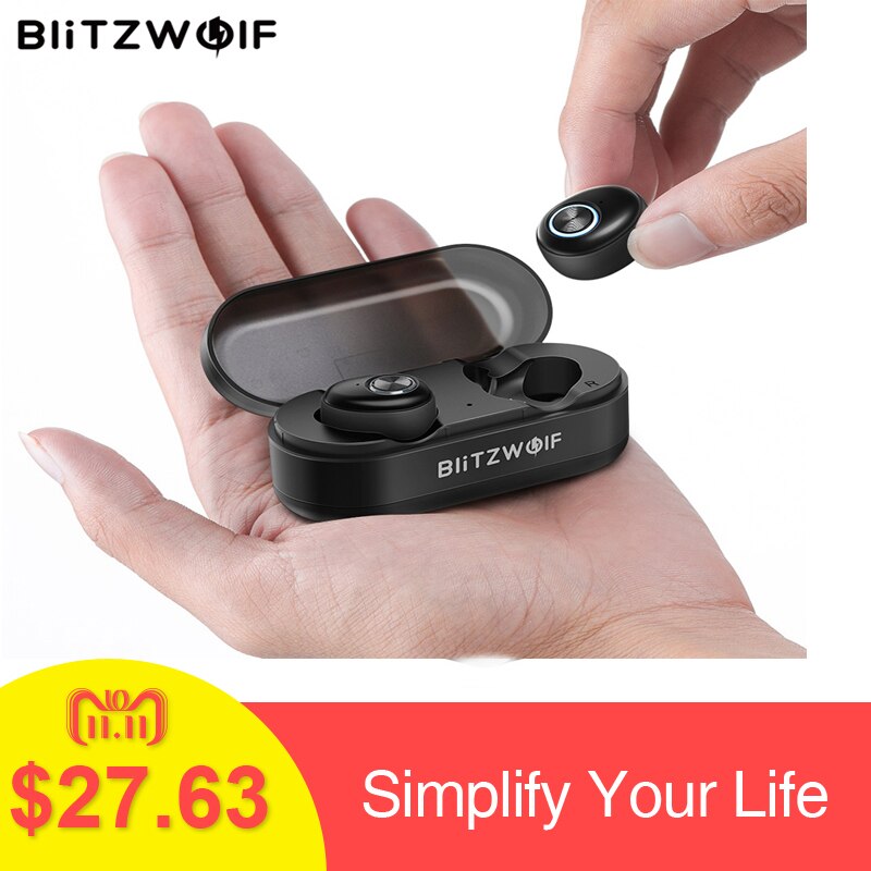 New Blitzwolf BW FYE2 TWS True Wireless Bluetooth 5.0 Earphone Hi Fi Stereo Sound Bilateral Calls Sport Earbuds + Charging Box-in Bluetooth Earphones & Headphones from Consumer Electronics on Aliexpress.com | Alibaba Group