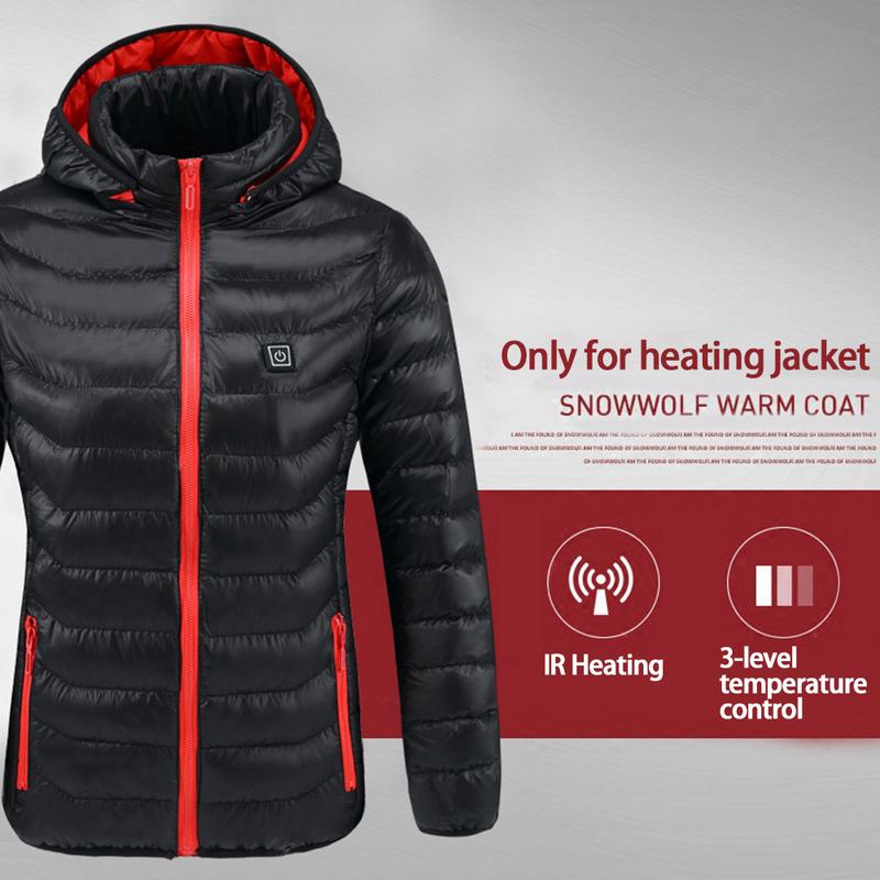 Outdoor Graphene Electric Heated Down Jacket USB Constant Temperature Heating Carbon Fiber Warm Winter Coat-in Hiking Vests from Sports & Entertainment on Aliexpress.com | Alibaba Group