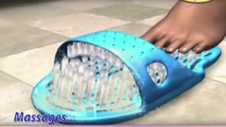 Sledovat Myjte si nohy rychle, pohodlně a bezpečně.