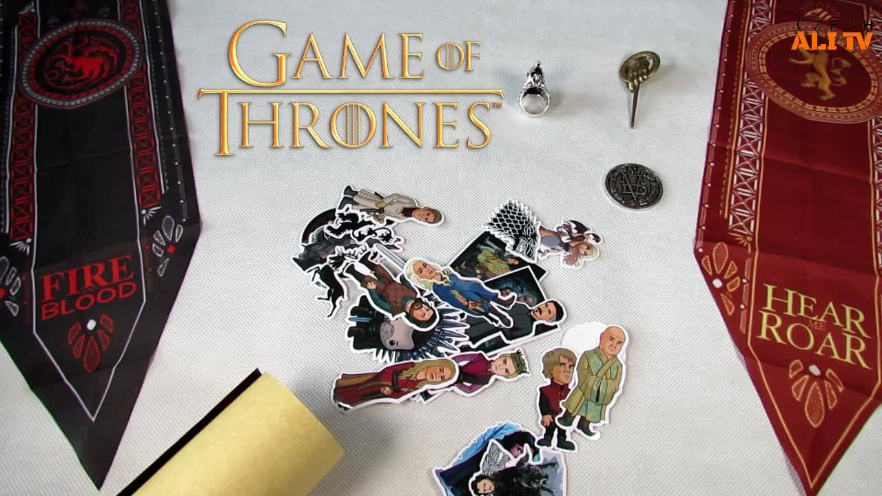 Sledovat SOUTĚŽ o fan věci ze seriálu HRA O TRŮNY