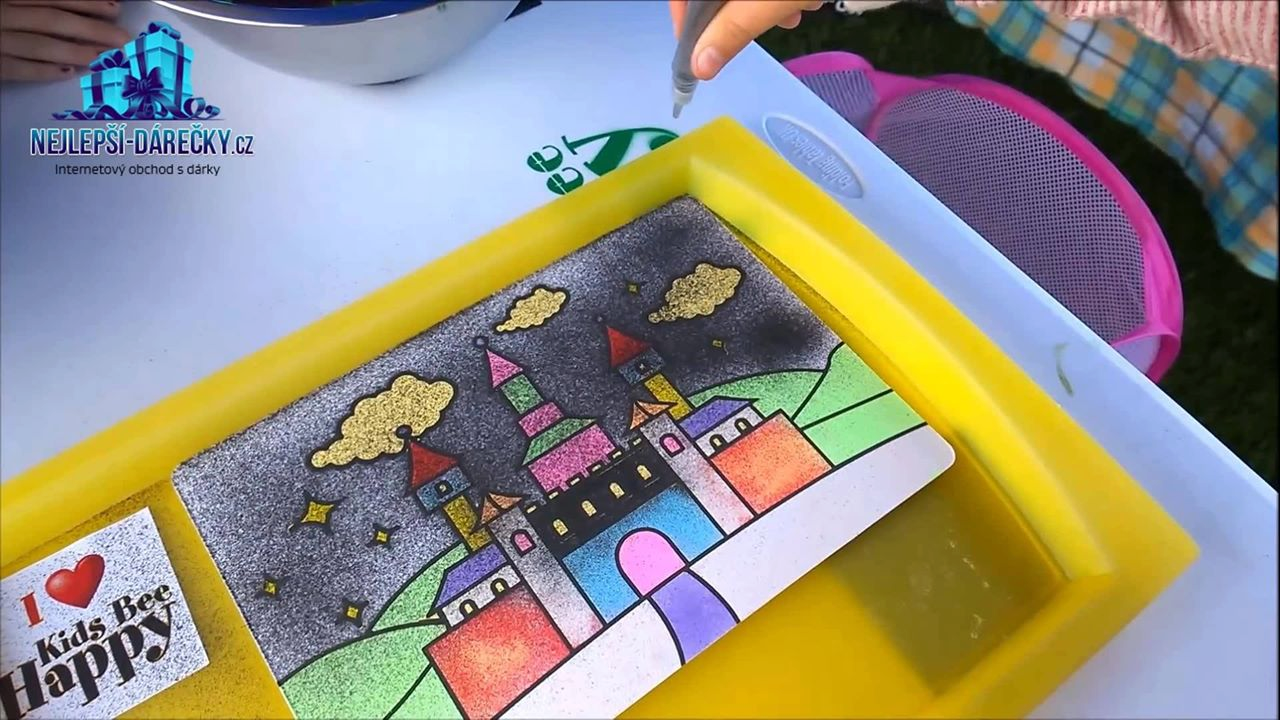 Sledovat Výprodej: Kreslící písek pro děti již od 79 Kč!