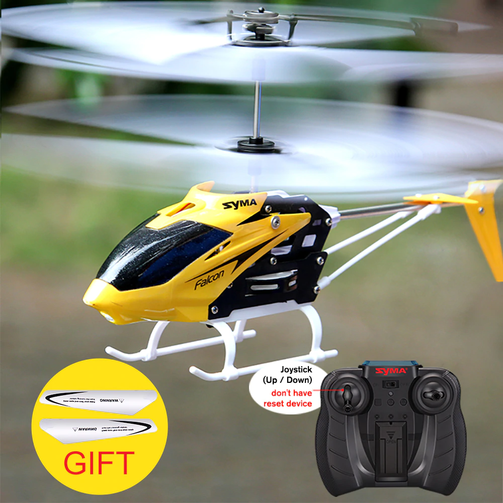 Syma Official W25 RC Helicopter 2 CH 2 Channel Mini RC Drone With Gyro Crash Resistant RC Toys For Boy Kids Gift Red Yellow-in RC Helicopters from Toys & Hobbies on Aliexpress.com | Alibaba Group