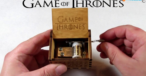 TIP na DÁREK! Hrací skříňka Hra o Trůny a Harry Potter│Aliexpress česky│Unboxing - TEST