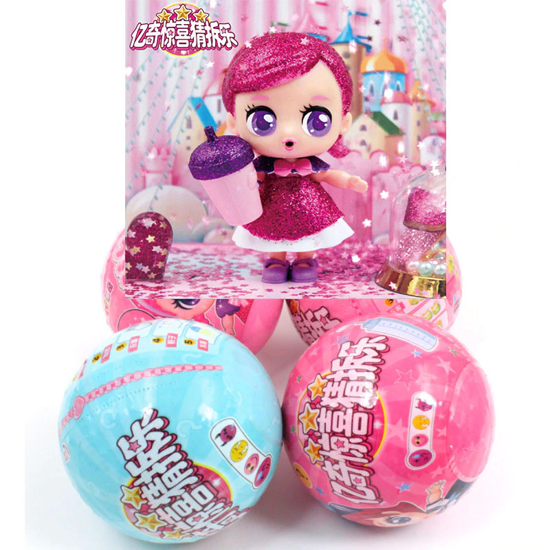 US $1.0 |2019 New 10cm Size eaki lol Ball Toys For Children Ball+Doll+Clothes+Shoes+card+bottle Toys For Girls-in Dolls from Toys & Hobbies on Aliexpress.com | Alibaba Group