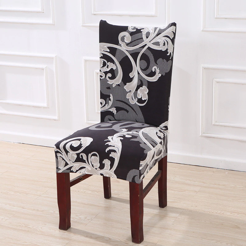 US $1.76 43% OFF|Floral Printing Stretch Elastic Chair Covers Spandex For Wedding Dining Room Office Banquet housse de chaise chair cover-in Chair Cover from Home & Garden on Aliexpress.com | Alibaba Group