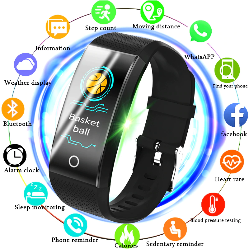 US $11.69 91% OFF|BANGWEI Fitness Smart Watch Men Women Pedometer Heart Rate Monitor Waterproof IP67 Running Sport Watch For Android IOS-in Digital Watches from Watches on Aliexpress.com | Alibaba Group