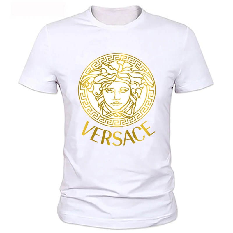 US $12.87 8% OFF|New Summer Famous Brand T Shirts High Fashion Medusa Printed T Shirt Summer Style Top Tees Plus Size Clothing-in T-Shirts from Men's Clothing on Aliexpress.com | Alibaba Group