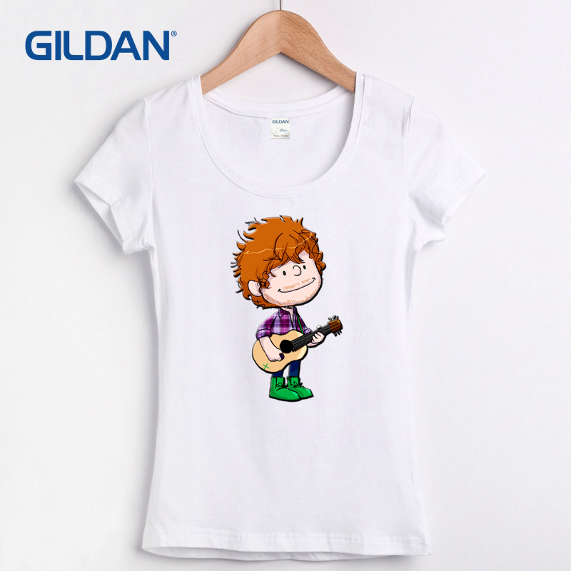 US $13.2 9% OFF|Navy womens Tee Shirt 2018 Cute Cartoon Ed Sheeran I See Fire Casual T Shirt Hip Navy Blue T Shirt womens 100% Cotton Uniform-in T-Shirts from Women's Clothing on Aliexpress.com | Alibaba Group