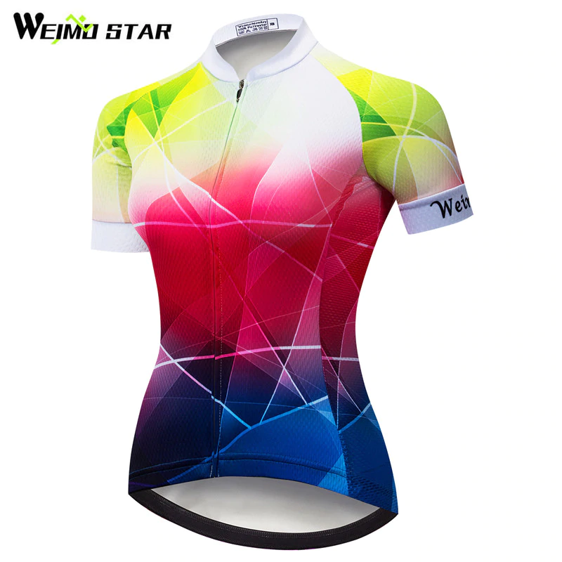 US $14.38 39% OFF|Weimostar 2019 Cycling Jersey Women Team Racing Cycling Clothing Ropa Ciclismo Summer Short Sleeve MTB Bike Jersey Bicycle Shirt-in Cycling Jerseys from Sports & Entertainment on Aliexpress.com | Alibaba Group
