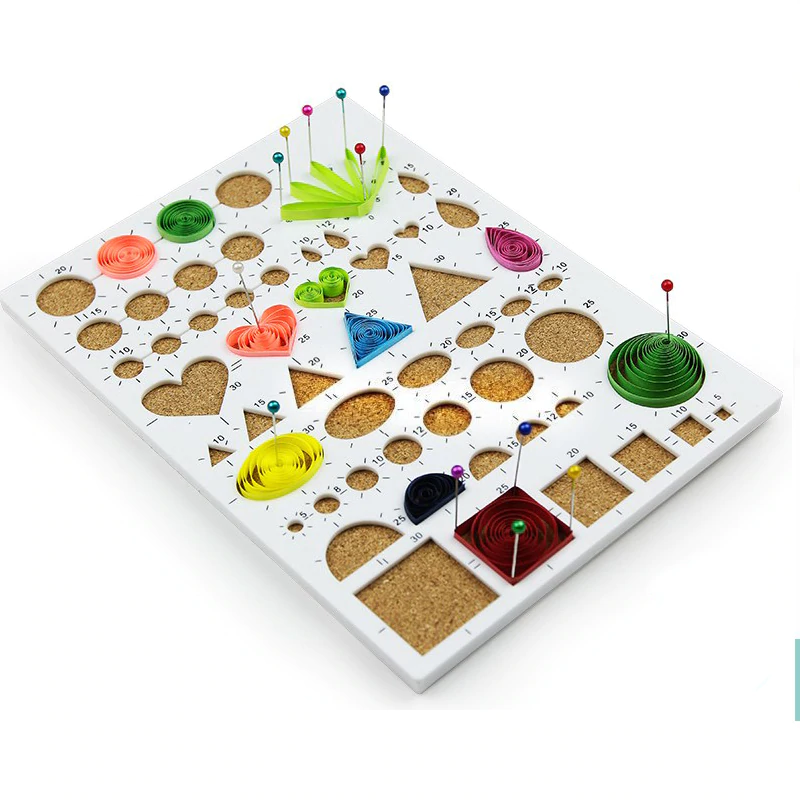 US $2.87 24% OFF|1PC Quiliing Corkboard Template Paper Quilling Tool Paper scrolling Filigree Mosaic Quilling DIY Carft Paper-in Craft Paper from Home & Garden on Aliexpress.com | Alibaba Group