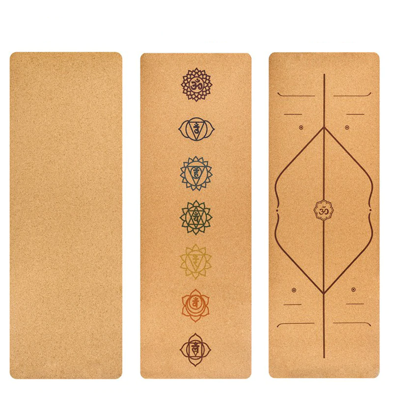 US $25.36 51% OFF|183X68cm Natural Cork TPE Yoga Mat Fitness Gym Sports Mats Pilates Exercise Pads Non slip Yoga mats 5mm Absorb Sweat Odorless-in Yoga Mats from Sports & Entertainment on Aliexpress.com | Alibaba Group
