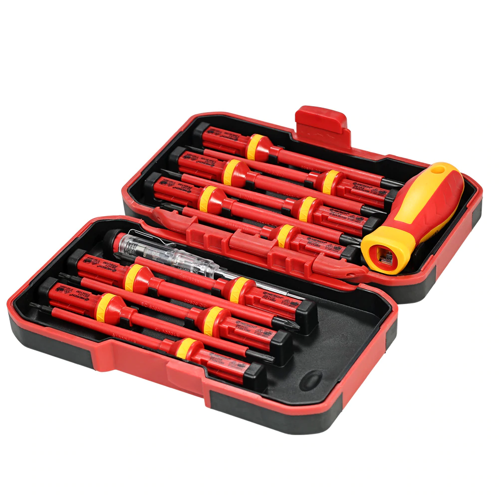 US $25.99 49% OFF|13pcs 1000V hand tools Changeable Insulated Screwdrivers Set + Magnetic Slotted Phillips Pozidriv Torx Bits electrician tools-in Screwdriver from Tools on Aliexpress.com | Alibaba Group