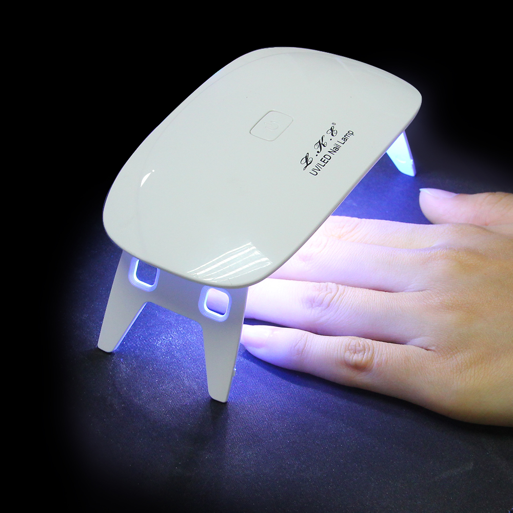 US $3.12 34% OFF| LKE 12W Mini Nail Lamp 6 Light LED Nail Art Manicure Portable nail lamp Support USB Charger Cure UV LED Nail for Lamp-in Nail Dryers from Beauty & Health on Aliexpress.com | Alibaba Group