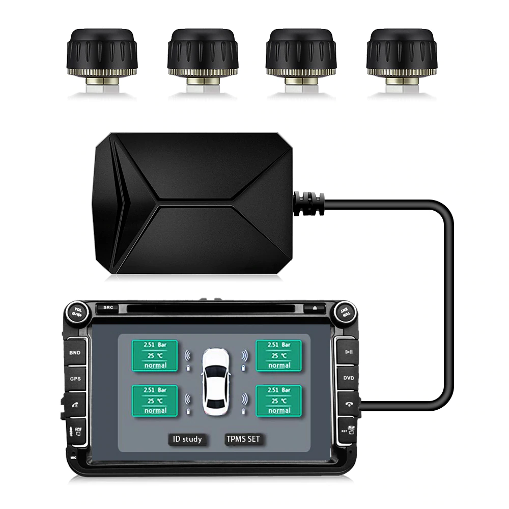 US $30.99 20% OFF|CST TY06 Tire Pressure Monitoring System USB TPMS Tire Pressure Monitoring Alarm System With Four External for Most Vehicles -in Tire Pressure Alarm from Automobiles & Motorcycles on Aliexpress.com | Alibaba Group