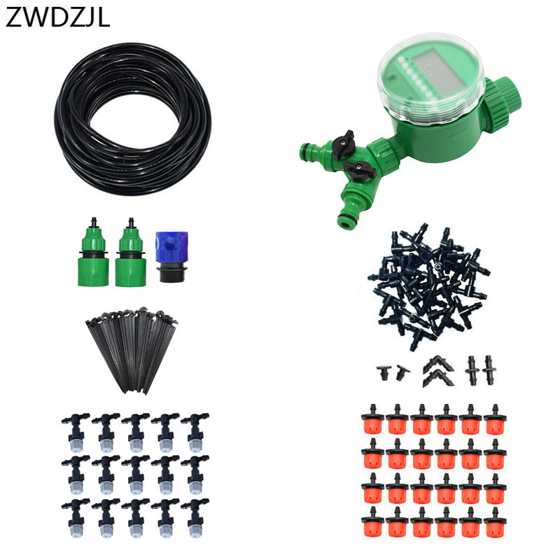 US $32.3 29% OFF|Greenhouse Automatic irrigation system 2 way watering kit DIY automatic garden watering strawberry irrigation 1 set-in Watering Kits from Home & Garden on Aliexpress.com | Alibaba Group