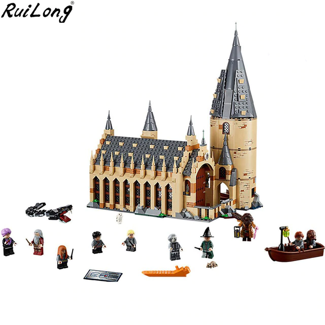 US $34.58 34% OFF|New Harry Potter Serices Hogwarts Great Hall Compatibility Legoing Harry Potter 75954 Building Blocks Bricks Toys Gift Christmas-in Blocks from Toys & Hobbies on Aliexpress.com | Alibaba Group