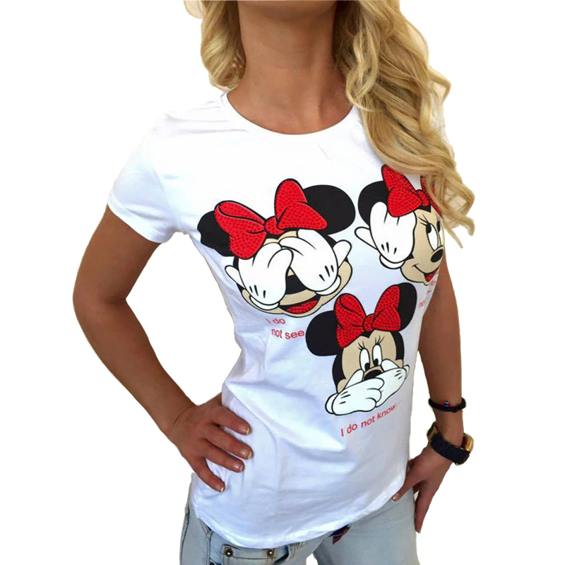 US $4.65 44% OFF|2018 harajuku Summer Autumn Shirts Women Vogue T Shirts Print Tshirt Sexy Plus Size T shirt Tee Shirt Femme Tops Fashion White-in T-Shirts from Women's Clothing on Aliexpress.com | Alibaba Group
