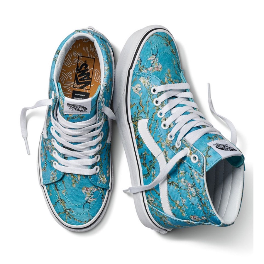 US $41.86 30% OFF|Vanses x Van Gogh Museum Sk8 Hi Shoes Almond Blossom Slip On-in Skateboarding from Sports & Entertainment on Aliexpress.com | Alibaba Group