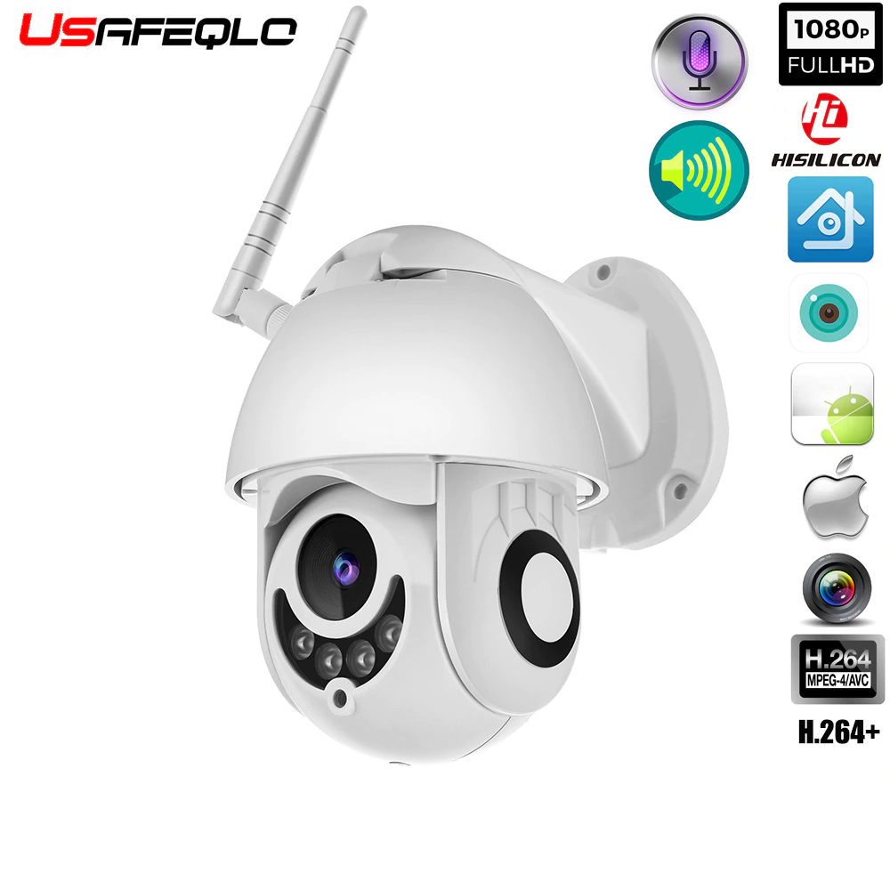 US $45.83 32% OFF|WIFI Camera Outdoor PTZ IP Camera 1080p Speed Dome CCTV Security Cameras IP Camera WIFI Exterior 2MP IR Home Surveilance-in Surveillance Cameras from Security & Protection on Aliexpress.com | Alibaba Group