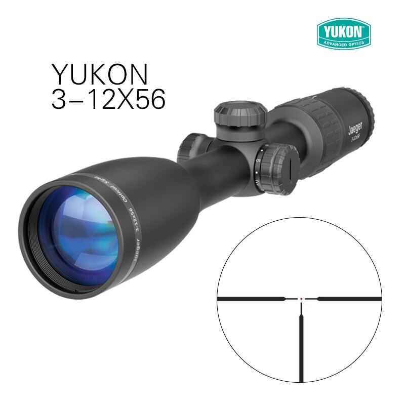 US $567.0 |yukon Jaeger 3 12*56 riflescope optical sight hunting scope telescopic sights hunting rifle scope ak sight tool 23028 on Aliexpress.com | Alibaba Group
