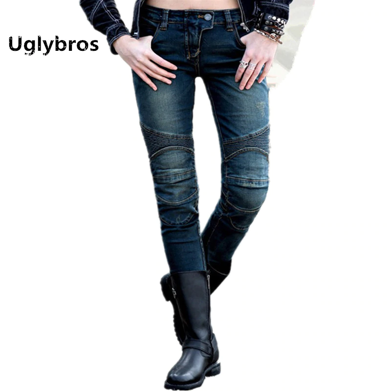 US $57.0 24% OFF|Uglybros Featherbed Ubs02 Jeans Gray Blue Fashion Women's Jeans Motorcycle Protective Pants Racing Pants moto Jeans -in Trousers from Automobiles & Motorcycles on Aliexpress.com | Alibaba Group