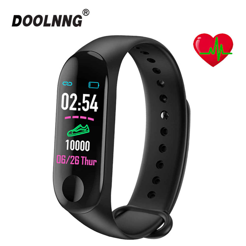 US $6.45 50% OFF|M3 Waterproof Smart Wristband Touch Color Screen Health Test Heart Rate/Blood Pressure Measurement Motion Tracking Pedometer-in Smart Wristbands from Consumer Electronics on Aliexpress.com | Alibaba Group