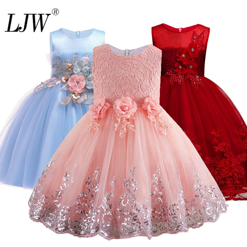 US $7.13 42% OFF|2019 Lace Sequins Formal Evening Wedding Gown Tutu Princess Dress Flower Girls Children Clothing Kids Party For Girl Clothes -in Dresses from Mother & Kids on Aliexpress.com | Alibaba Group