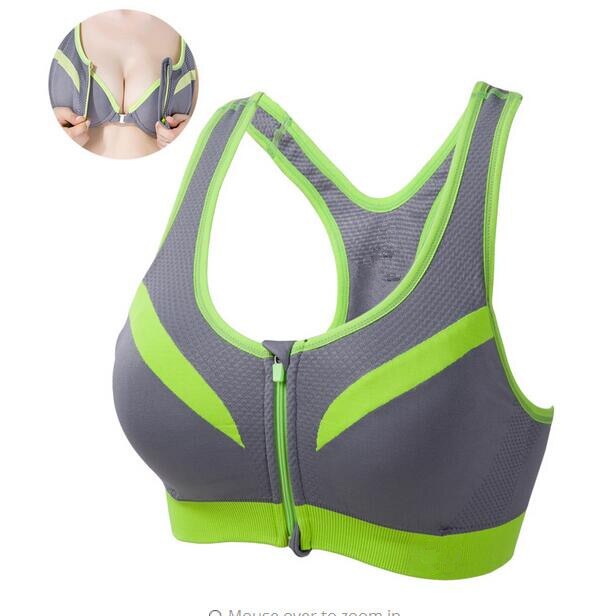 US $8.59 |Charm Women Underwear Top Zipper Shockproof Padded Fitness New Fashion Hot Push Up Bra-in Bras from Underwear & Sleepwears on Aliexpress.com | Alibaba Group