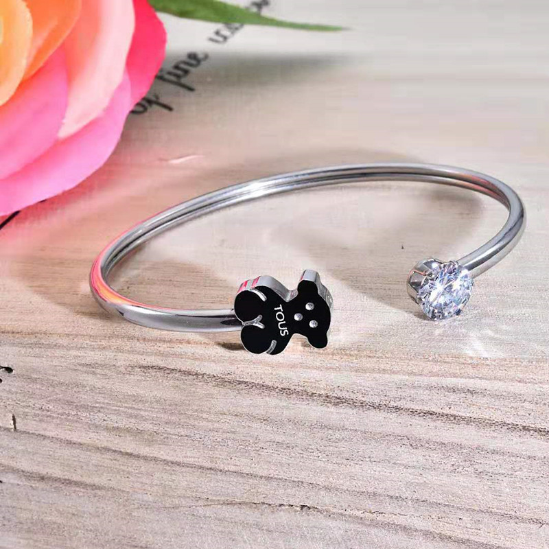 US $9.48 5% OFF|NEW tous bear Jewelry Fashion Hot pendientes Letter Bracelet Chain Charm Bracelet Female Personality tous joyas anillo-in Chain & Link Bracelets from Jewelry & Accessories on Aliexpress.com | Alibaba Group