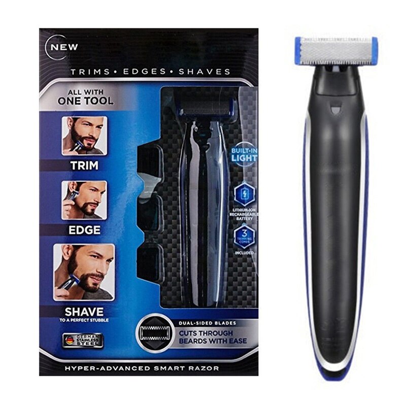US $9.58 39% OFF|Multifunction Rechargeable Shaver Men Peronal Hair Cleaning Shaver Trimmer and Edger Hyper Advanced Smooth Touch Razor for men-in Razor from Beauty & Health on Aliexpress.com | Alibaba Group
