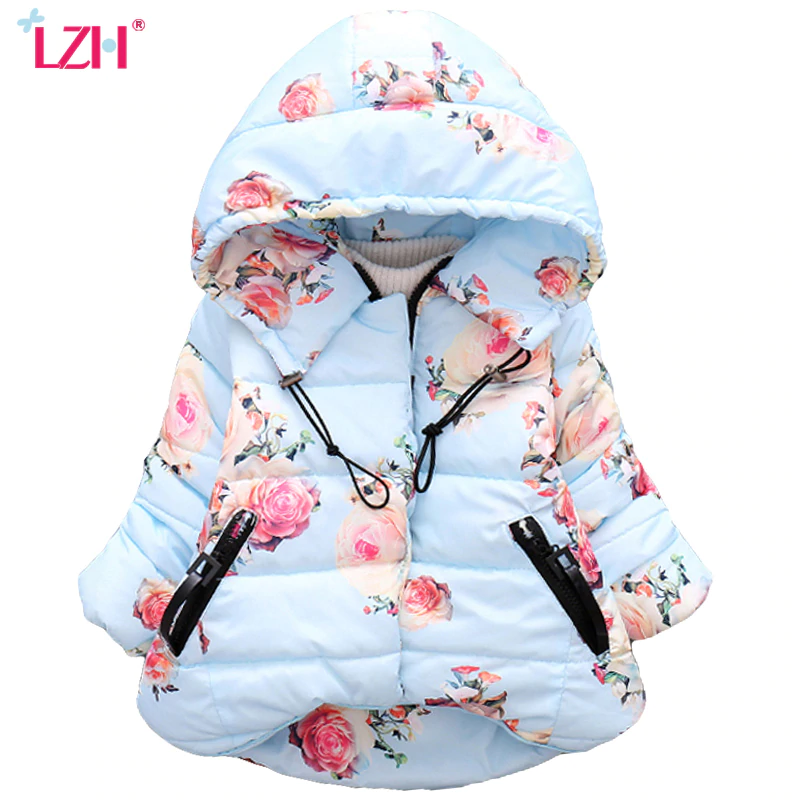LZH Baby Girls Jacket 2018 Autumn Winter Jacket For Girls Coat Kids Warm Hooded Outerwear Coat For Girls Clothes Children Jacket-in Jackets & Coats from Mother & Kids on Aliexpress.com | Alibaba Group